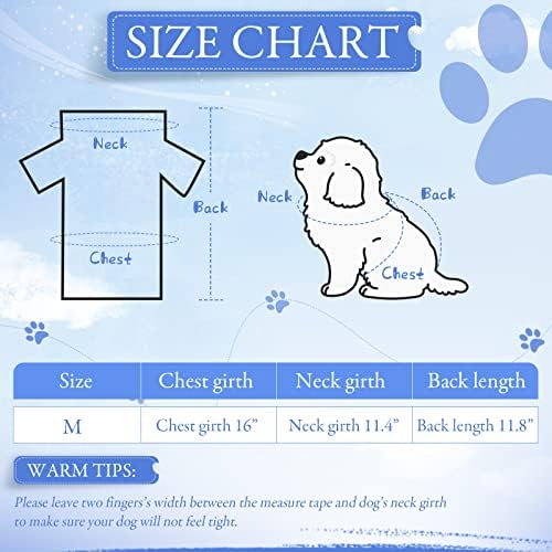8 peças Camisas de estimação camisas de cachorrinho de cachorro