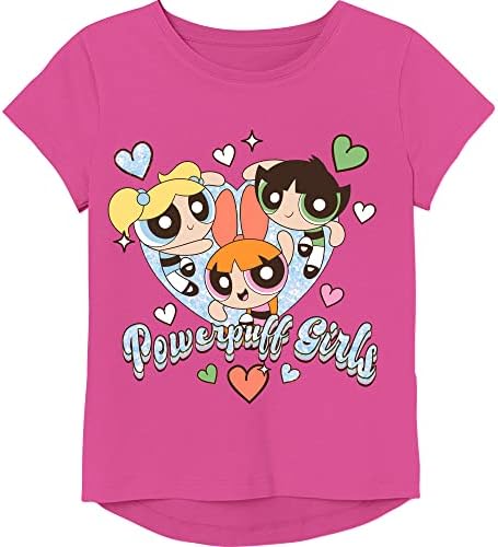 Powerpuff Girls Girls Manga curta Kids Blossom, Bubbles, Buttercup