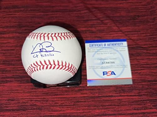 Trevor Bauer assinou a Major League Baseball oficial 2020 NL Cy Young PSA/DNA - Bolalls autografados