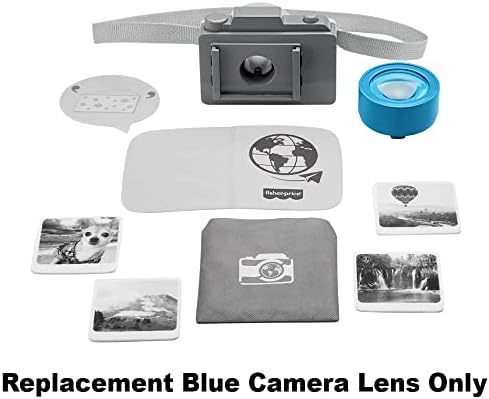 Peças de reposição para o conjunto de câmera de clique de price -pecador - GMN40 ~ Lente da câmera azul de substituição