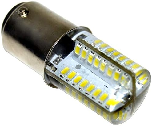 Lâmpada de lâmpada LED HQRP 110V Branco quente para Kenmore 158.12392/158.1241/158.12411/158.12412/158.1247/158.12471/158.12472 Máquina de costura mais coaster mais