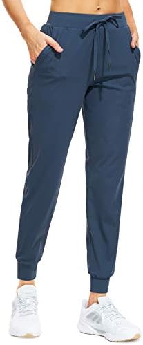 Libin Women's Joggers Calças leves que correm calça de moletom com bolsos calças casuais cônicas atléticas para treino, lounge