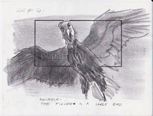 Dragnet '87 Storyboard original Art Dan Aykroyd Tom Hanks 6 páginas Tronco de elefante