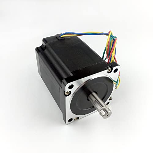 Motor de Stepper Davitu - 34 Motor de Stepper CNC 86x78mm/114mm/155mm 8,7 N.M 6a D14mm 34 Motor de etapas 1240oz -in para Máquina