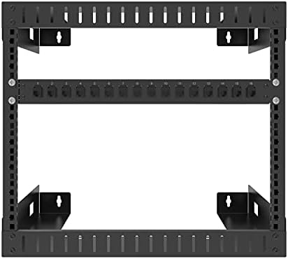 Jingchengmei 16 porta 1U PAINEL DE PATCH DE BLANCO RACK para Keystone Jack Cat.6 ou Cat.5e, 19 Rackmount