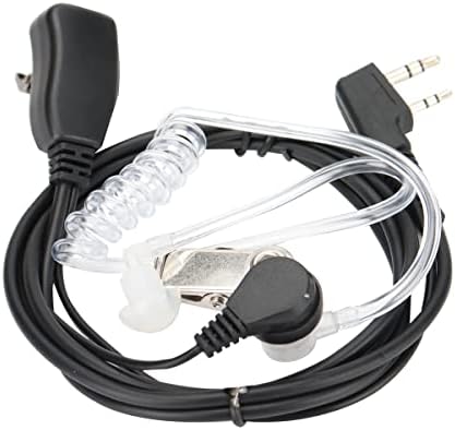 Baofeng walkie talkies fone de ouvido com tubo acústico de microfone de 2 pinos de 2 pinos UV-5R UV-82 BF-888S AR-152 UV-5X