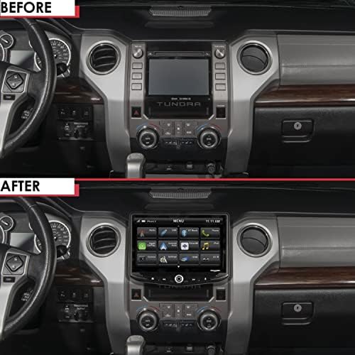 Stinger Toyota Tundra 2014-2021 10 Kit de substituição de rádio HEIGH10 - Apple CarPlay, Android Auto, GPS NAV, Bluetooth,