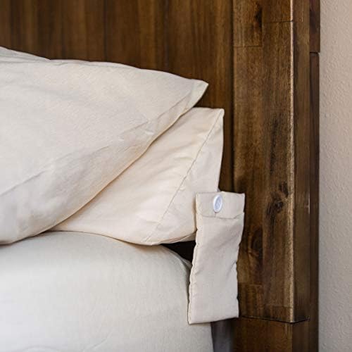 Snugstop cama cabeceira de cama de cunha de barra de cunha de barra de cunha - barragem de travesseiro Twin bronzeado
