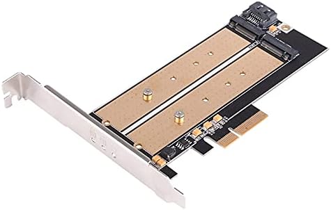 Conectores M.2 Adaptador PCIE para SATA ou PCIE NVME SSD com solução térmica avançada -