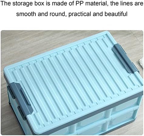 Caixa de armazenamento portátil Zhangzhiyua, caixas dobráveis ​​de plástico dobráveis ​​de grande capacidade, para bota de carro,