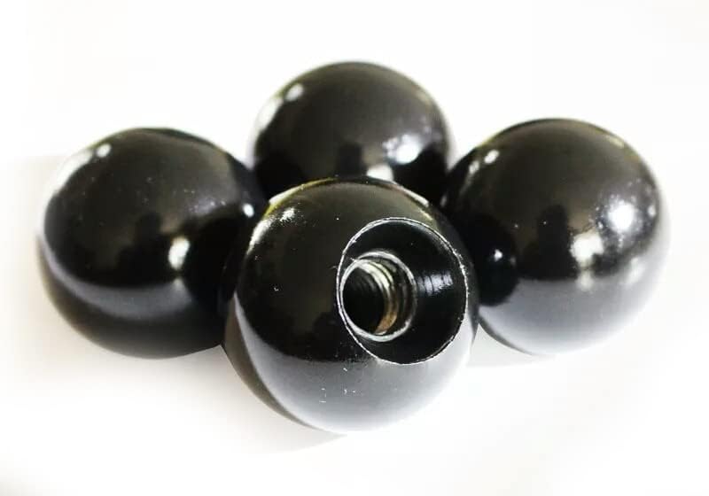 20pcs/lote m8x30mm bola preta botão de bola inserir a máquina de ferramentas de máquina de 8 mm de 8 mm de bola de 30 mm de diâmetro