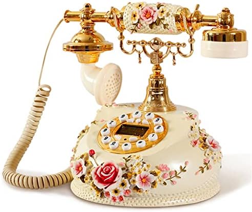 JGQGB estilo europeu Retro Telefone Home Antique Telefone fixo Decoração de decoração