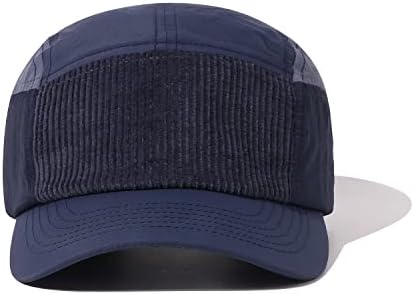 Clakllie impermeável Hat de 5 painéis Homens do boné de beisebol de beisebol rápido Sol seco