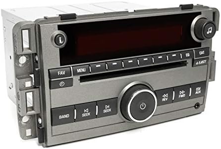 1 Factory Radio AM FM CD MP3 Radio W Auxiliar Input Desbloqueado Compatível com 2008 Saturno Vue 25875839