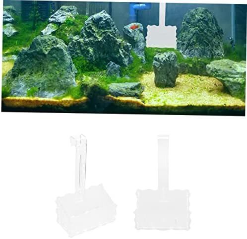 Balacoo Aquarium verde médio M Pots de decoração fornecem o dormitório aquático de tanque de grama com tipo de tipo