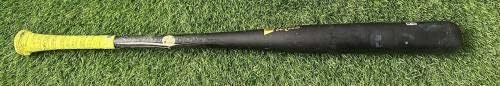 Willy Adames Milwaukee Brewers Game usou Bat “Ties/Passe Yount” MLB Auth - MLB Game Usado Bats