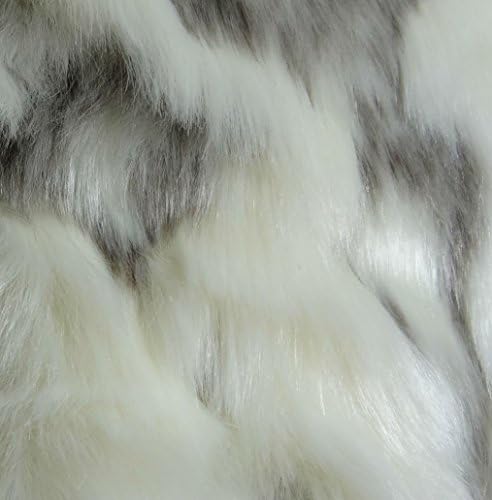 Plutus Brands Plutus fofdly Ivory Rabbit Fur Fillow de luxo, 22 x 22