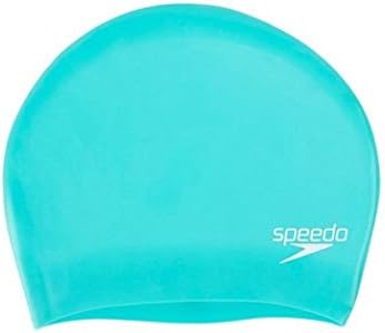 Speedo Long Hair Swim Cap, ajuste confortável, design hidrodinâmico, chapéu à prova d'água