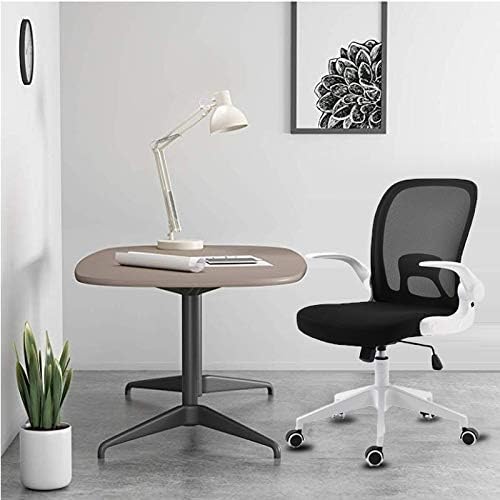 Ygqbgy ergonomic ajustável cadeira de escritório elevável mesa de computador giratória cadeira de cadeira casa conforto cadeira sedentária com dobrar