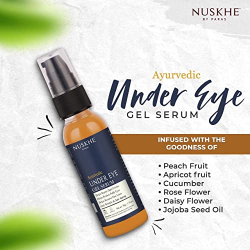 BlueQueen Under Eye Gel Serum para Tratamento do Círculo Escuro | Sacos de olhos | Rugas | Olhos inchados | Linhas finas