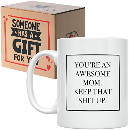 Presentes e lols engraçados caneca do dia das mães - piada presente do dia das mães para mamãe, madrasta ou sogra - presente do dia