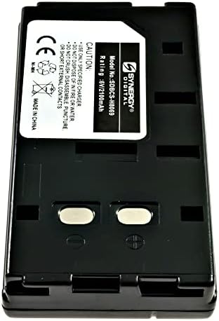 Synergy Digital Printer Battery, compatível com a impressora Sony CCD-V9, ultra alta capacidade, substituição da bateria