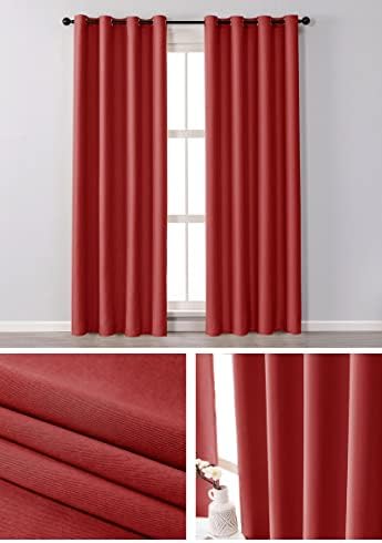 Cortinas decorativas daesar para sala de estar 2 painéis, cortinas de quarto poliéster de poliéster de cor de cor de cor sólida