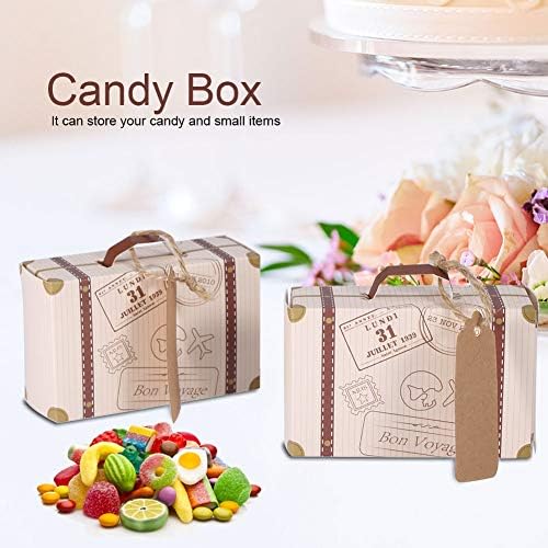 Jopwkuin Mini Candy Box, Candy Box Dobring Farding para aniversário para chá de bebê