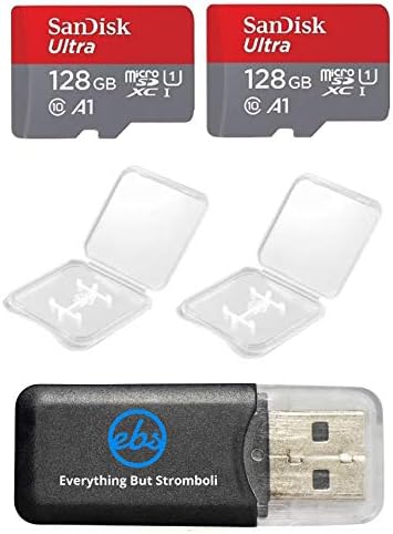 2 pacote-Sandisk Ultra 128GB Micro SD SDXC Memória Flash Card UHS-I Classe 10 sdsquar-128g-gn6mn lote atacadista