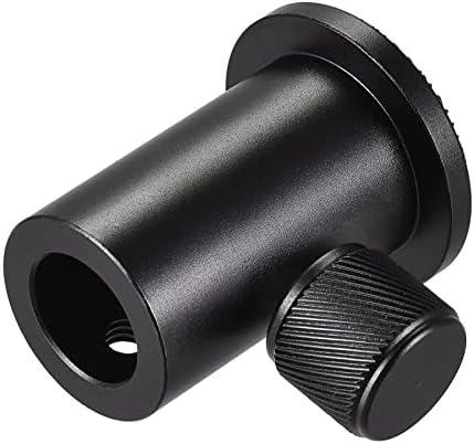 Adaptador de suporte de microfone UXCELL - 1/4 Male 0,64 Bole DIA Top Convert para parafuso com comprimento de 0,33 de fixador para o suporte da lanterna de tripé da câmera