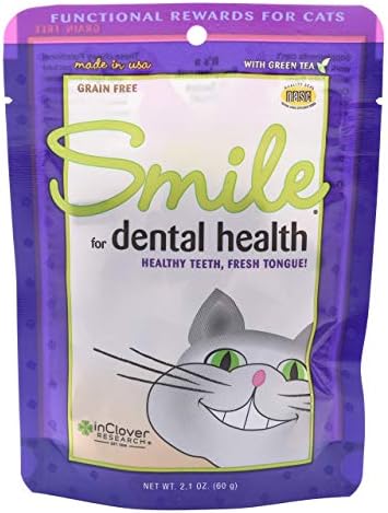 Em Clover Optagest Daily Digestive Imun Suporte para cães e gatos e sorriso diário de saúde odontológica mastigável para gatos