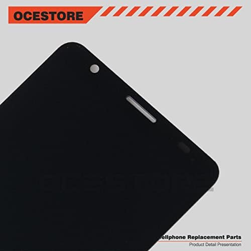 Ocestore para Z-T-E Avid 579 Z5156CC LCD Display Touch Screen Digitalizer Conjunto La Pantalla Substituição Preto