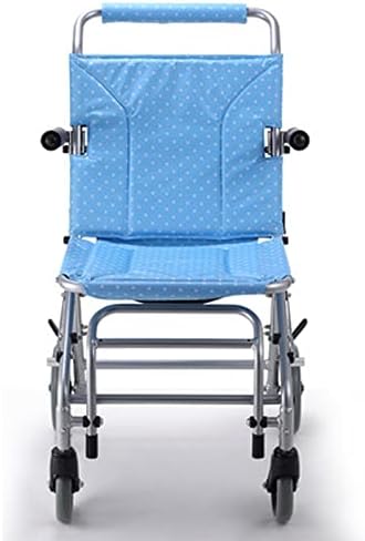 Cadeiras de rodas lxdzxy, cadeira de rodas dobráveis ​​leves, com bolsa de transporte e chinelos de armas scooters