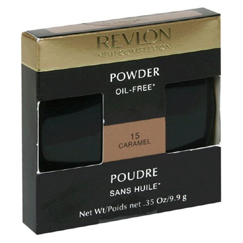 Revlon New Complexion Powder, caramelo 15, 0,35 onças
