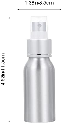 Pulverador de coquetel Hemoton 6 PCS 50ml Alumínio de alumínio Spritzer Barra de pulverização portátil Spray Spray para coquetéis Absinthe