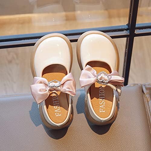 Moda Four Seasons Sapatos Casuais Infantis para Meninas Sole Flata de Costa Grosta Dedo Redondo Sapatos Mary Jane Sapatos Para Meninas