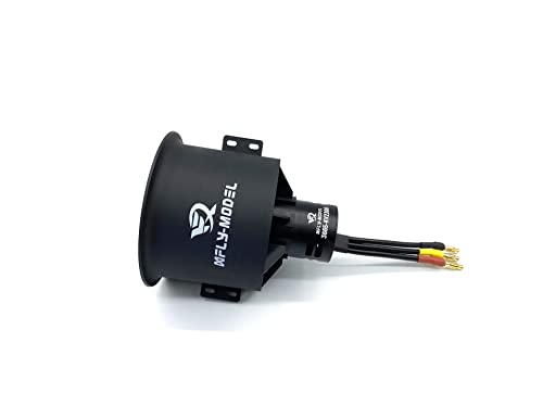 Modelo XFLY 80mm de 12 lâminas de dutos EDF com 6s INRUNNER INRUNNER 3665-KV2300 MOTOR PRO MODELO JET AVERCRACTO