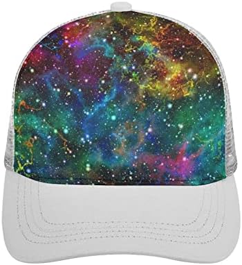 Universo colorido nebulosa céu estrelado