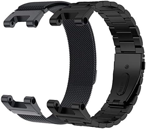 Pulseira de aço inoxidável Ankang para Amazfit Trex Pro Substituição StrapBand SmartWatch Sports Silicone Band Band