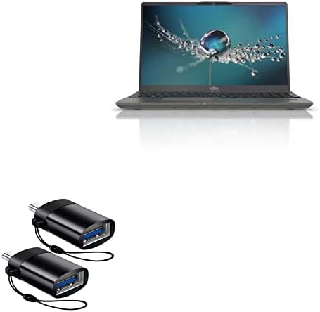 Cabo de onda de caixa compatível com Fujitsu LifeBook U7511 - USB -C para um portchanger, USB tipo C OTG USB KeyChain portátil para