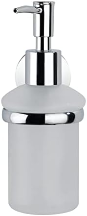 WENKO 22179100 SOAP DISPENSOR CAPACIDADE, 2,8 x 5,9 x 4,5 polegadas, Chrome