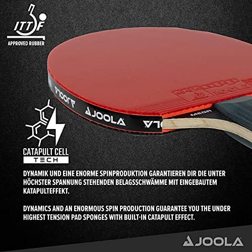 Joola Carbon Mega Table Tennis Bat - multicolorida