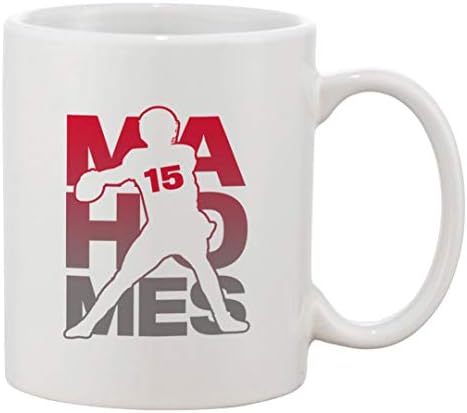 Caneca de café em cerâmica de tubarão - jogador atlético de esportes de futebol