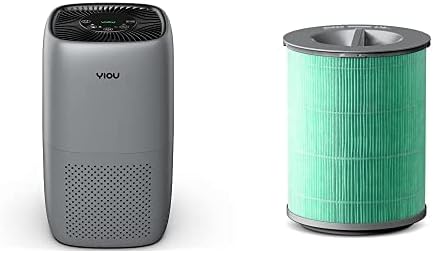 Purificador de ar Yiou, filtro de substituição de purificador cinza e ar S1, verde