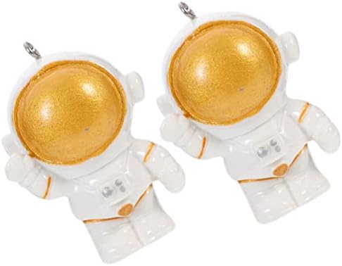 IPETBOOM 6 PCS Astronauta flutuante Acessórios para aquários pendurados Acessórios de jóias Delicado ornamento de aquário