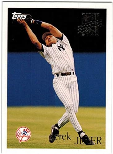1996 Topps World Series Champion New York Yankees Team com Derek Jeter - Mickey Mantle & Don Mattingly - 18 cartas