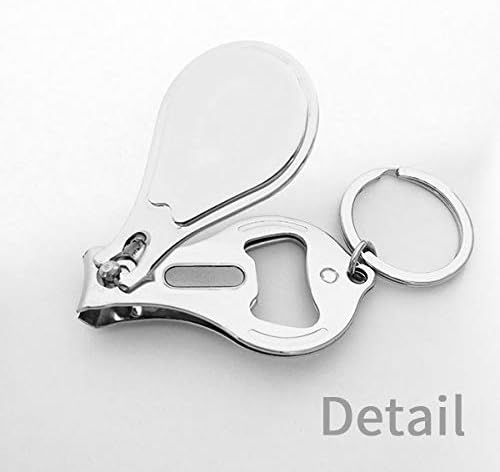 Cartoon de cabeça Função engraçada Art Deco Fashion Fingernail Clipper Cutter abridor Chain Scissor