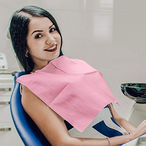 JMU Rosa Bibs Dental 125 pacote com bandejas de registro de mordida Arco completo, 30 pcs