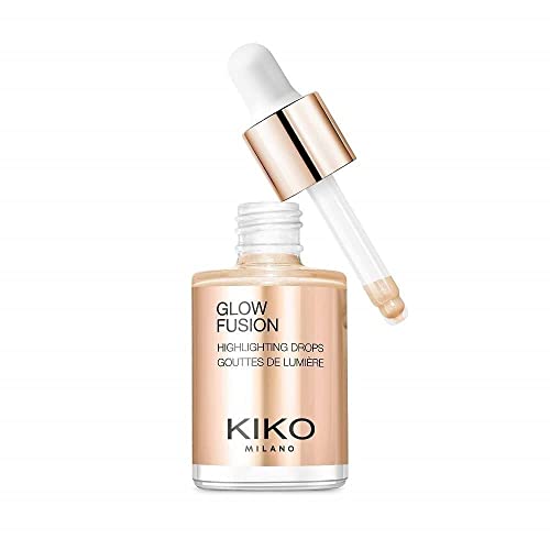 Kiko Milano - Fusion Glow destacando gotas 01 marcador líquido Face com um acabamento metálico