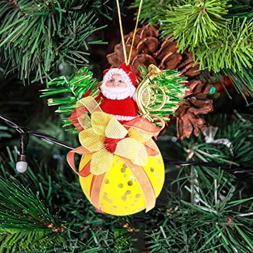 Salia Bling Salia de Natal Estação de Bola de Espuma de Bola de Natal Decoração Bolsa de Presente de Decoração de Natal Garland de Natal